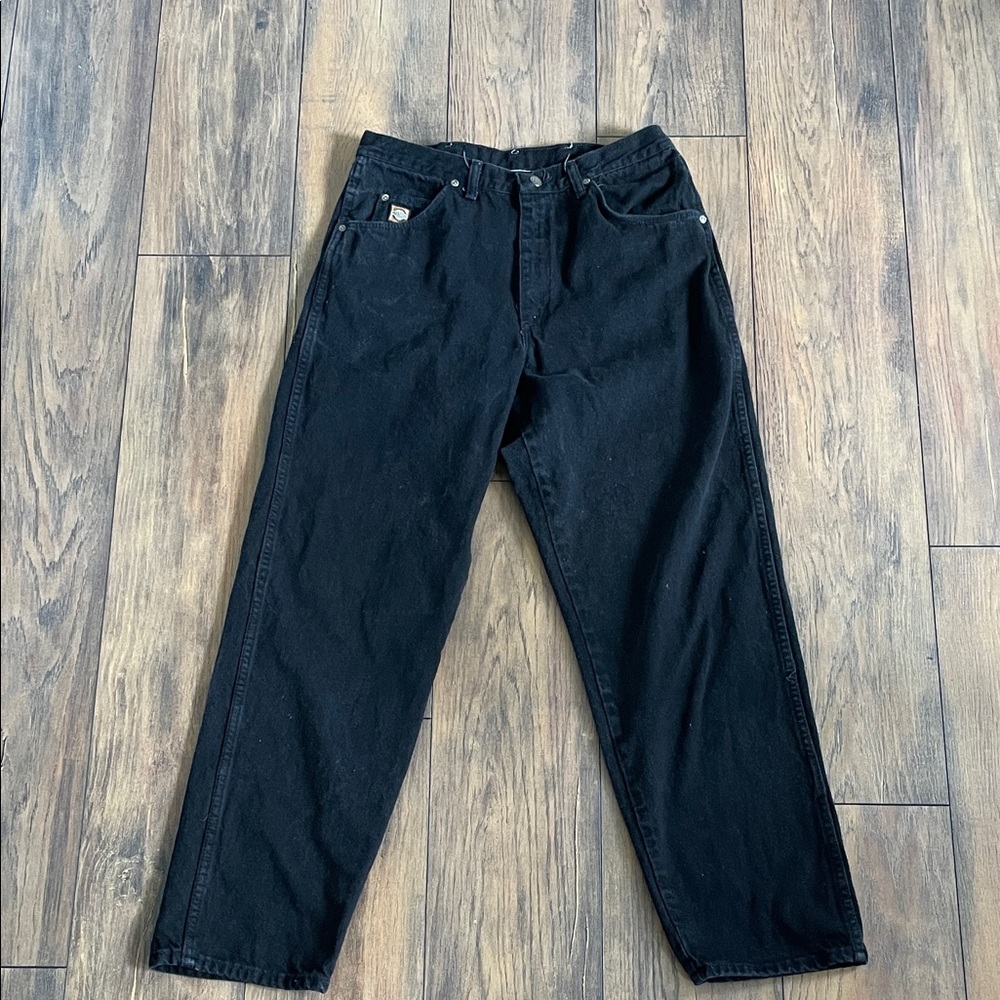 Classic Vintage Wrangler Black Men's Jeans